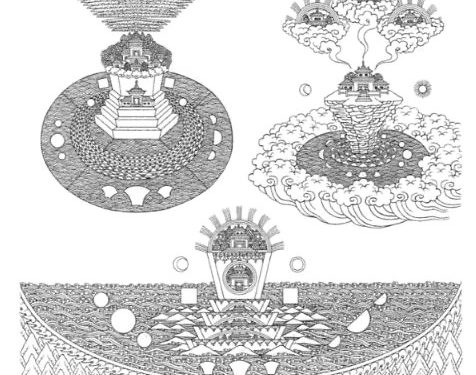 Núi Meru – dãy núi thần trong thần thoại Ấn Độ